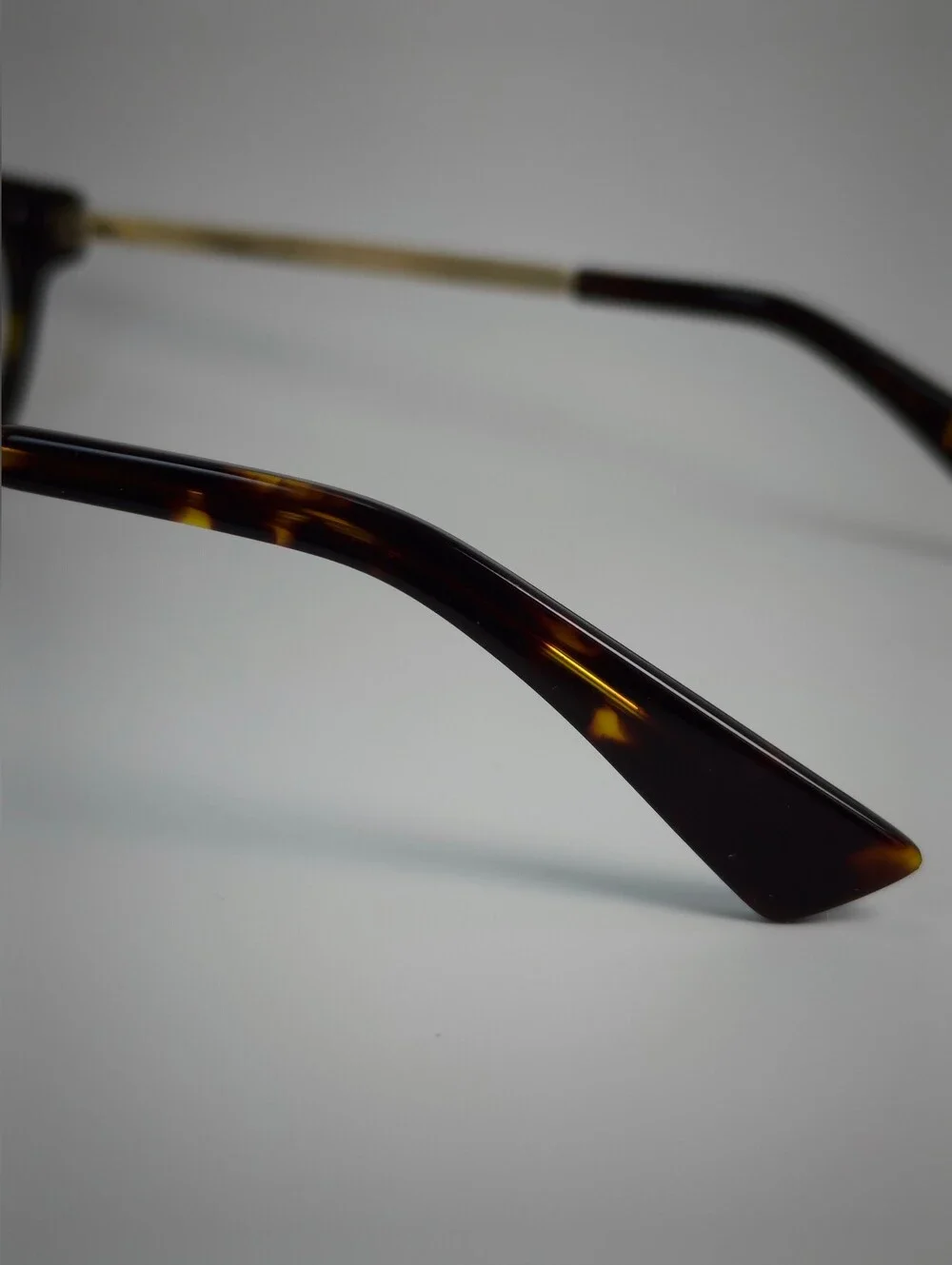 Her. Tortoiseshell Cat eye Round Women's Eyeglass Frames - Brown